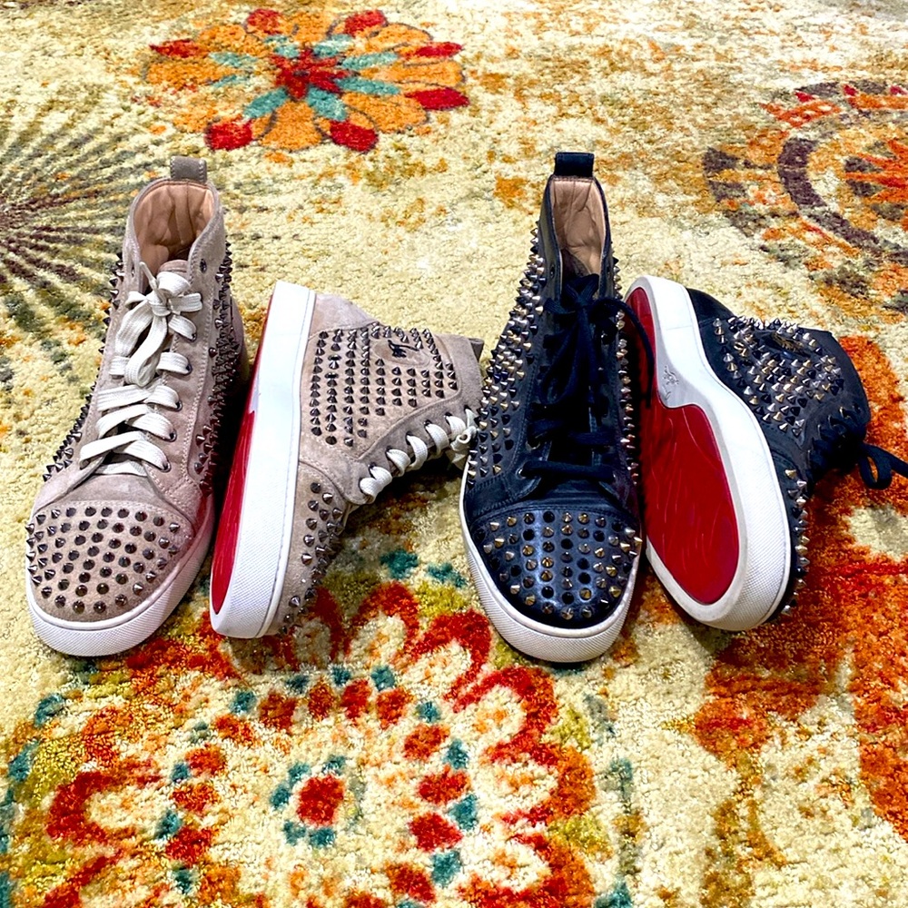 Christian Louboutin sneaker bundle